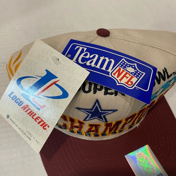 Dallas Cowboys Super Bowl XXX Logo Athletic Mens Hat NWT OSFA - Picture 3 of 10